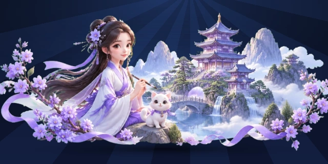 江山美景画